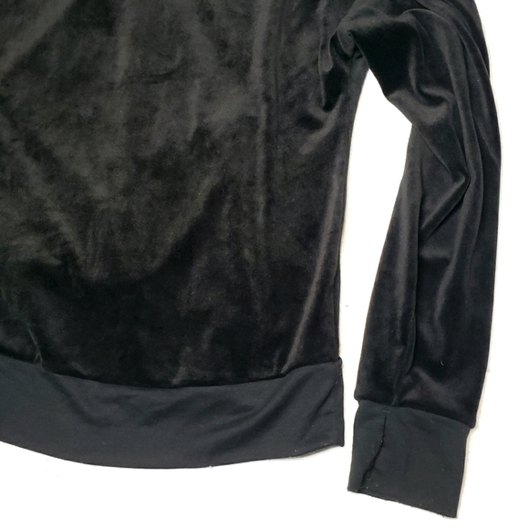 Champion Velour Woman's 1/4 Zip up Pullover Size Small - Picture 4 of 10